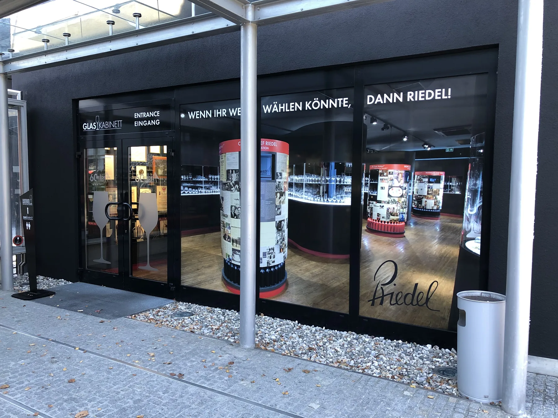 Riedel · Glasfront